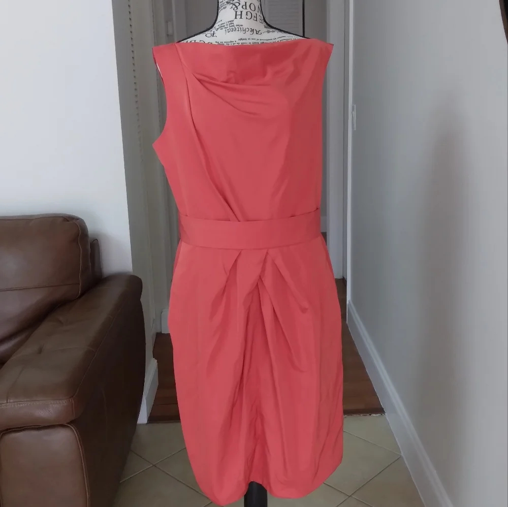 LIDA BADAY‎ TUCKED DRESS